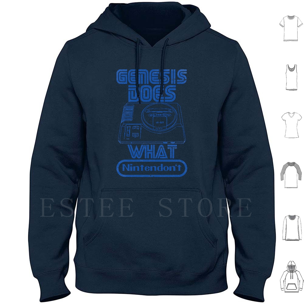 Gaming Console Old School - The Console Wars Hoodie Long Sleeve