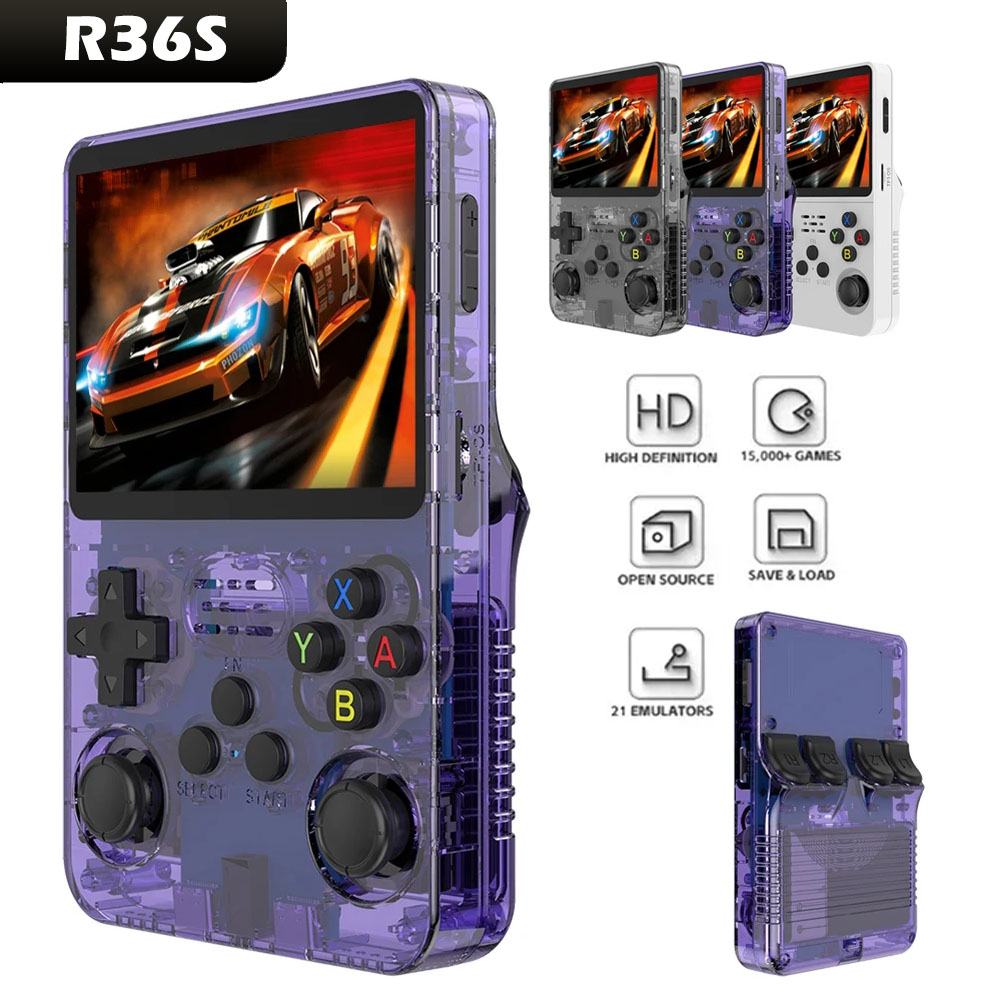 Gaming Console Old - New Open Source R36S Retro Handheld