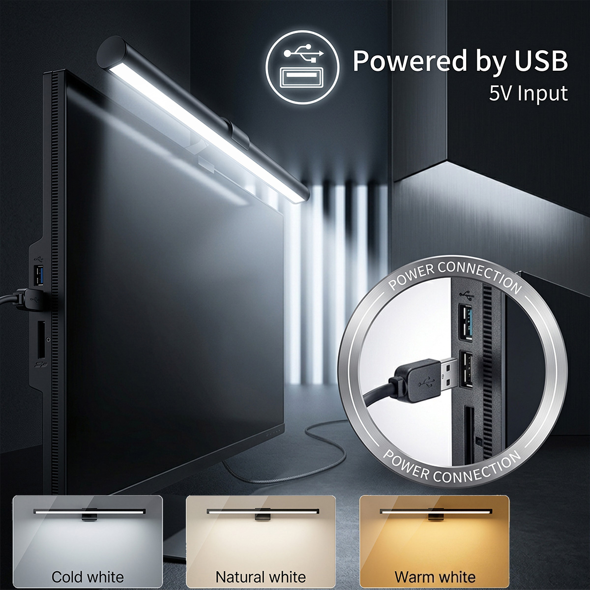 USB Powered LED Computer Scree - Gaming Console Desk review and price
