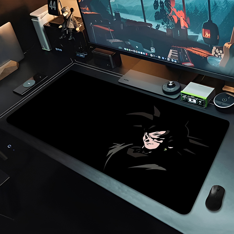 DBZ Black Anime Mouse Pad Drag - Gaming Console Desk review and price