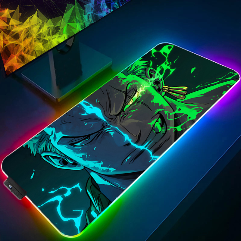ONE PIECE Zoro Mouse Pad RGB G - Gaming Console Desk review and price