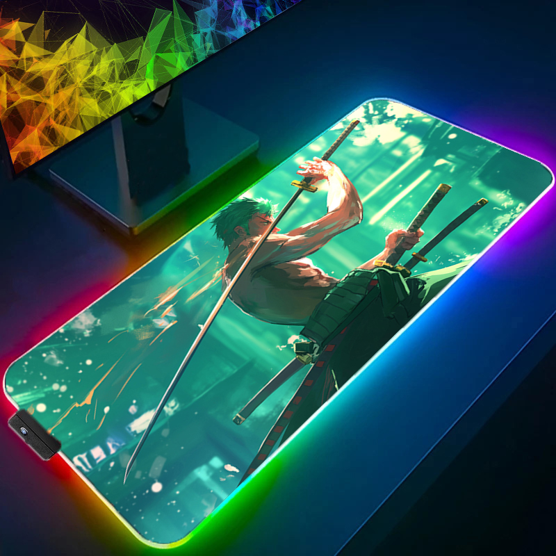 ONE PIECE Zoro Mouse Pad RGB G - Gaming Console Desk review and price