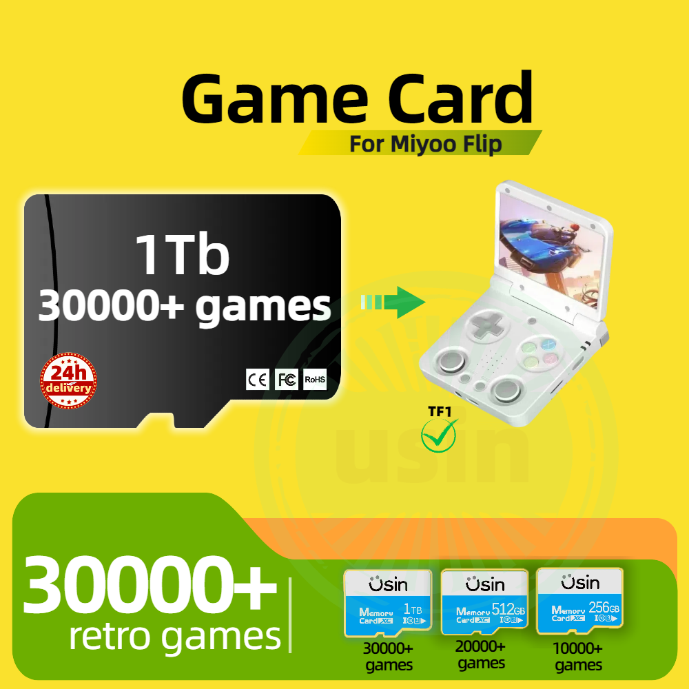 Game Card For Miyoo Flip 30000 - Gaming Console Deals review and price