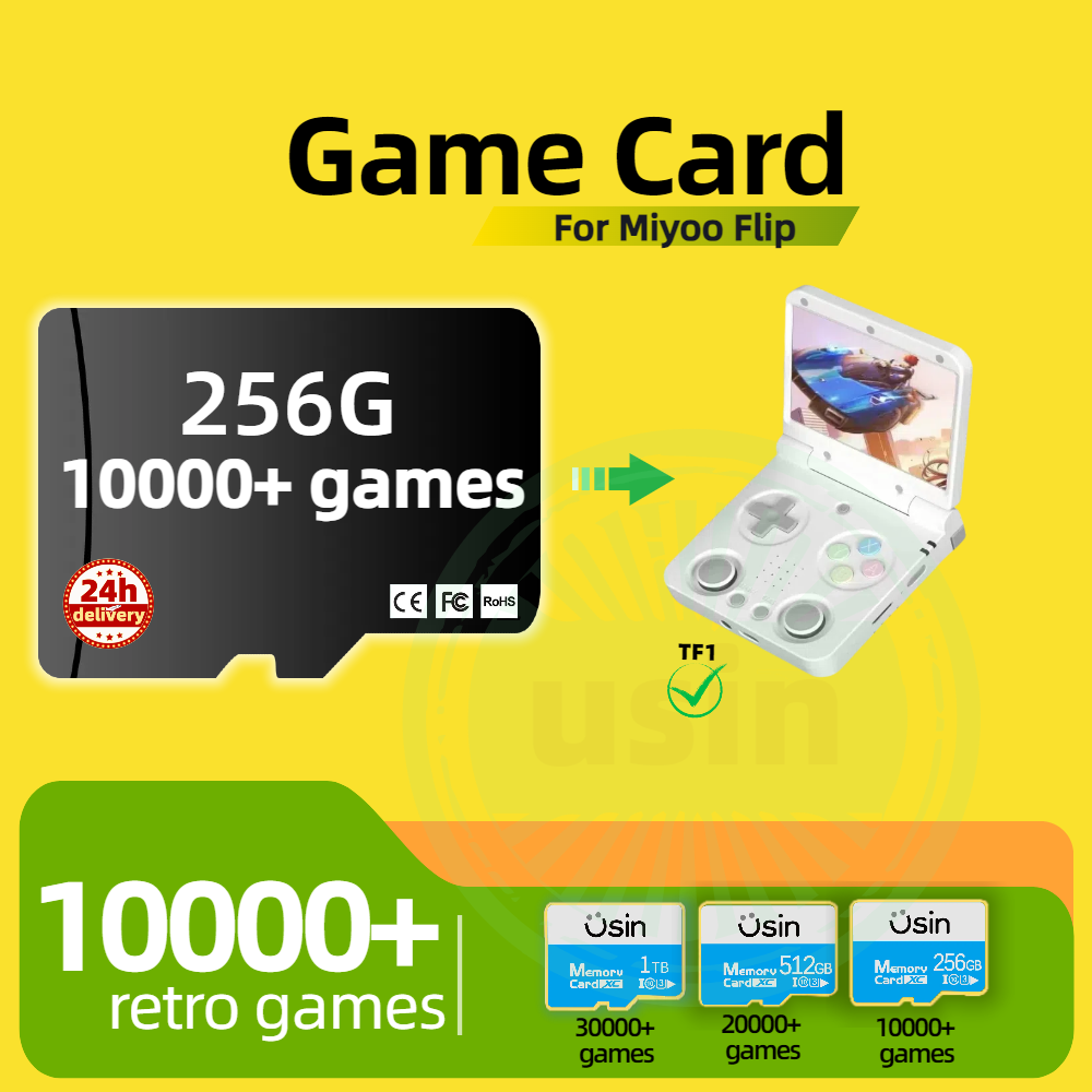 Game Card For Miyoo Flip 30000 - Gaming Console Deals review and price