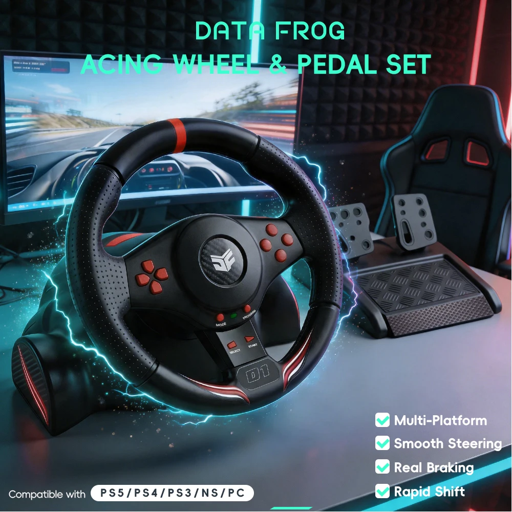 Data Frog 270 Degree Gaming Ra - Steering Wheel Gaming review and price