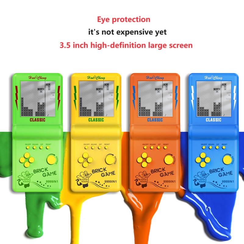 Russian Blocks Game Portable H - Gaming Console 6 Year Old review and price