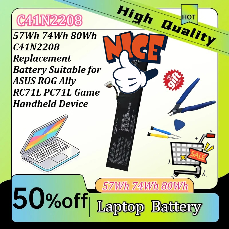 C41N2208 80Wh/74Wh/57Wh Gaming - Gaming Console Asus Rog review and price