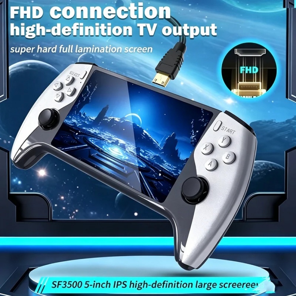 SF3500 5 inch Handheld Game Co - Gaming Console Deals review and price